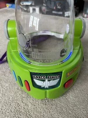 £12 • Buy Toy Story Buzz Lightyear Space Helmet & Wrist Laser Discs Kids Costume Outfit