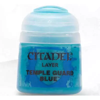 Citadel Layer Temple Guard Blue 22-20 Acrylic Paint 12ml • $5.75