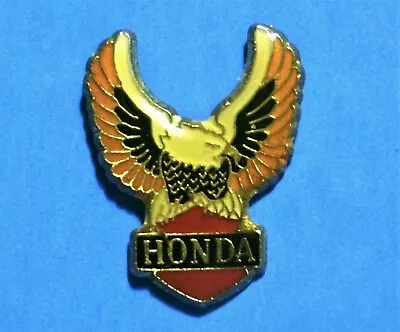 Honda - Eagle - Vintage Motorcycle Lapel Pin - Hat Pin - Vest Pin - Pinback • $7.99