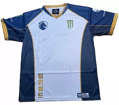 TEAM LIQUID Tactical Jersey NEW Alienware Monster Energy Twitch Meta Large 2018 • $32.95