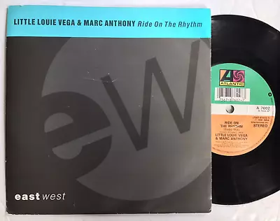 LIL LOUISE VEGAS & Marc ANTHONY - Ride On The Rhythm 7  Vinyl Single 1991 HOUSE • £13.98