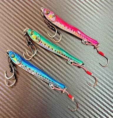 $8.95 • Buy Pilly Jigs 40g Metal Jig Fishing Lures Snapper Salmon Kingfish Lure Pelagics
