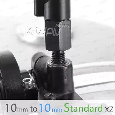 For Honda Motorcycle Mirror Adapter Converter 10mm To 10mm Standard X2 ε • $9.38