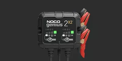 NOCO Genius 2 X2 Battery Charger & Maintainer 2-Bank 4 Amp • $99.95