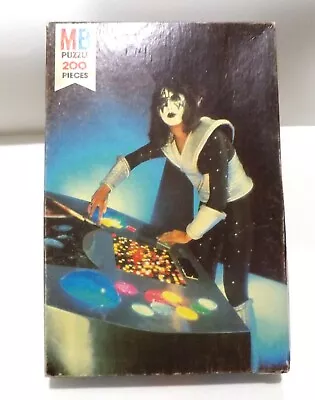 KISS 1978 Milton Bradley Ace Frehley 200 Piece Jigsaw Puzzle Aucoin Sealed • $139.99