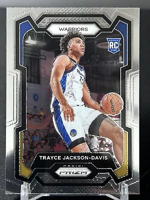 2023 Panini Prizm #148 Trayce Jackson-Davis Rookie Card RC Golden State Warriors • $2.99