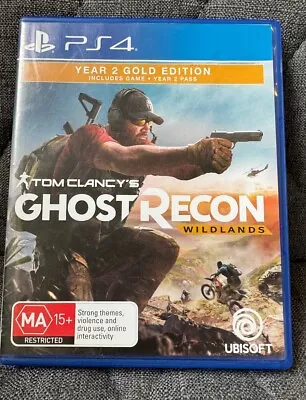 FREE POSTAGE Playstation 4 PS4 Tom Clancy's Ghost Recon Wildlands • $22