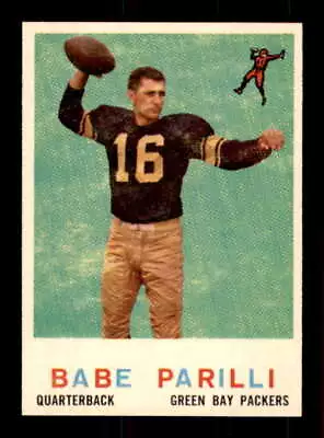 1959 Topps #107 Babe Parilli NM/NM+ Packers 540388 • $8.44