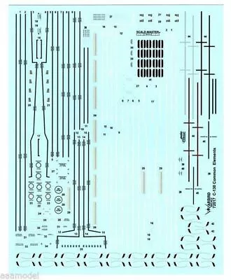 Warbird 1/72 C-130 Common Elements Decals 72017 X For Italeri And Airfix • $20.49