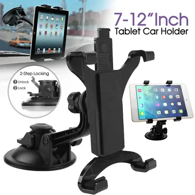 $12.99 • Buy Car Windscreen Suction Mount Holder For IPad Mini Pro Samsung Tablet PC 7-12  AU