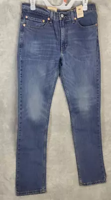 LEVIS 511 Slim Fit Size 34 X 34  Blue Jeans Stretch Denim Low Rise New With Tags • $24.99