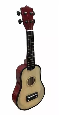 S4O Ukulele Steel 4 String Uke Guitar With Gig Bag And Tuner - Natural Wood • $29.95