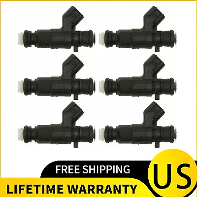 6Pcs Fuel Injector For 2005-2006 Cadillac STS CTS SRX Replace 0280156131 4Holes • $73.25