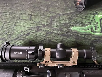 Kahles K16i 1-6x24 Illuminated 3GR MRAD Scope W/ Reptilia AUS 30mm Mount +xtras • $2300