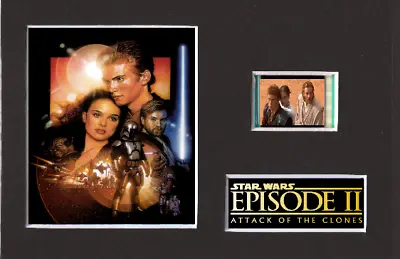 £5.99 • Buy Star Wars Episode 2 Replica 35mm Mounted Film Cell Display 6 X 4 V2