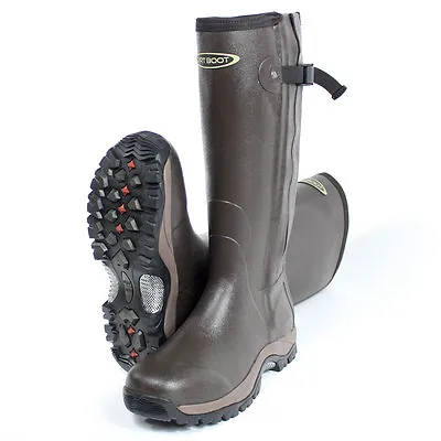 Dirt Boot® Neoprene Rubber Wellington Muck Boot Pro-Sport™ Hunt Zip Tall Wellies • £99.99