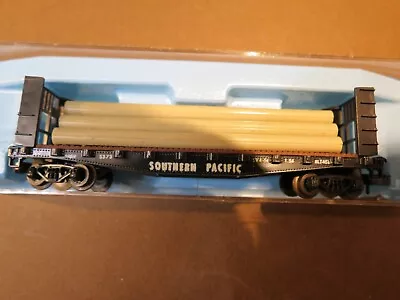 N - Atlas 2281 - Bulkhead Flatcar W/load Southern Pacific     LN • $8.99