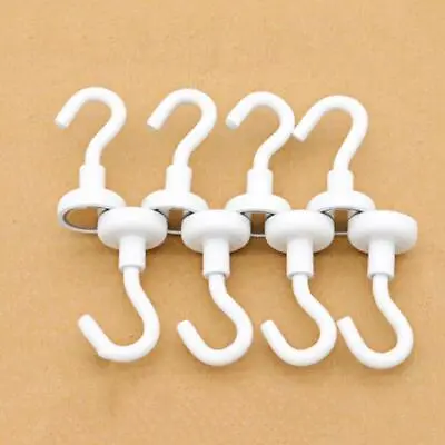 Powerful Magnetic Hooks | Neodymium Magnet Hanging Holder For Home Fridge - Set • £2.98