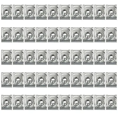 50x Motorcycle Faring Bolt Nut Zinc-plated Screw Clip Speedclips 6mm Fits Honda • £14.38