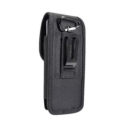 For Samsung Galaxy K Zoom 3G C111 Belt Case Cover Vertical Leather & Nylon • $61.55