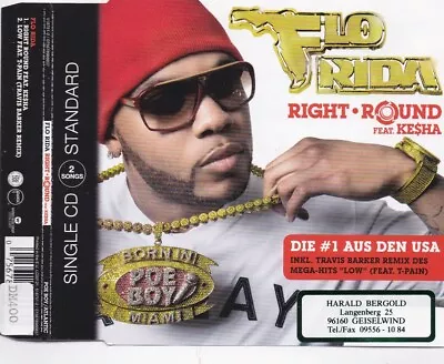 Flo Rida Feat. KE$HA - Right Round (2 Track Maxi CD) • £0.86