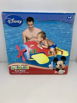 Disney Mickey Mouse Clubhouse Pool Plane Age 3-6 #91010 2009 Bestway NEW SEALED • $42.44
