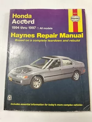 OPENED - Haynes 42013 Repair Manual For 1994-1997 Honda Accord • $15.99