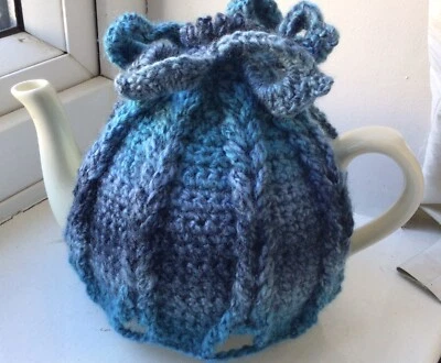 £5 • Buy Crocheted Tea Cosy Medium Size