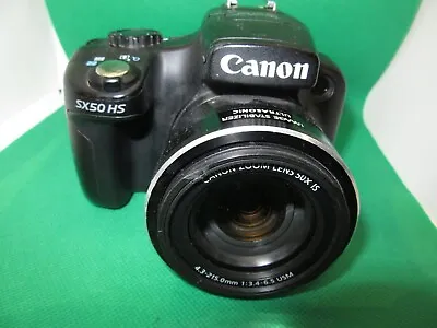 Canon Powershot Sx50 Sx50 Digital Camera  - BROKEN FOR PARTS • £36