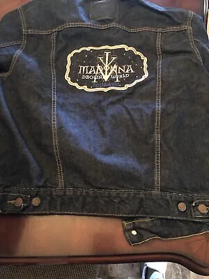 2001 Madonna Drowned World Tour Levi Denim Jacket Small. Collectible • $225