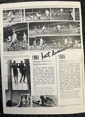 Signed Manchester United FA Cup Final 1963 Football Autograph Pat Crerand • £7.99
