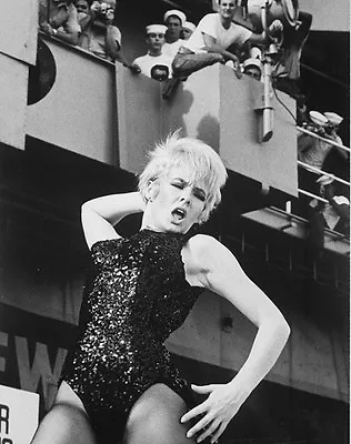 Miss Joey Heatherton Rocks Out Bob Hope Show 8 X10  Vietnam War Photo Picture 82 • $7.43