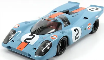 1/12 Scale Porsche 917 1970 Daytona Winner #21 GULF Diecast Car By Minichamps • $349