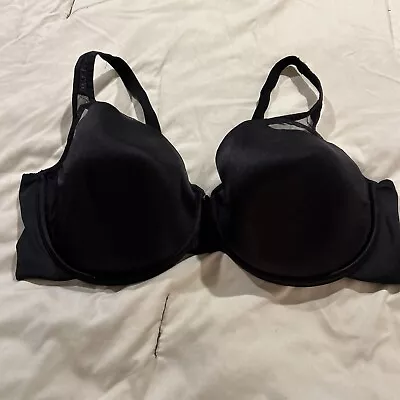 Women’s Black Cacique Lightly Lined Balconette Bra-42DD • $4.50