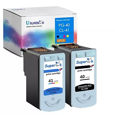 Compatible PG40 Ink For Canon PG40 JX200 MX300 MP180 IP1600 IP1700 MP190 IP2600 • $15.96