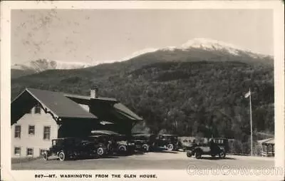 1933 RPPC GorhamNH Mt Washington From The Glen House New Hampshire Postcard • $14.99