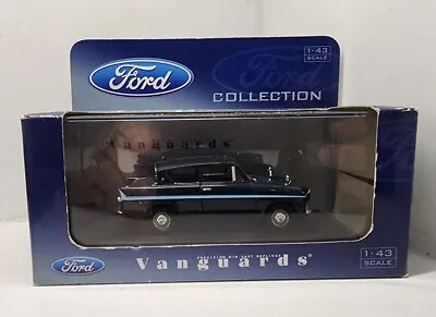 Vanguards 1/43 - Ford Anglia Navy Blue Diecast Scale Model Car • $60