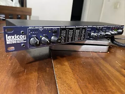 Lexicon MX200 Dual Reverb Effect Processor (Power Cord Included) • $170