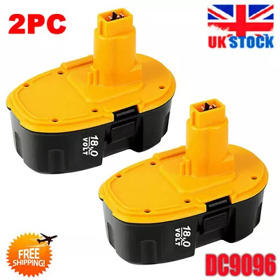 £15.90 • Buy 2 Pack 18 Volt XRP Battery For Dewalt DC9096-2 DC9098 DC9099 DC9096 DC9096S OEM