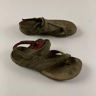 Merrell - Kangaroo Light Brown Sport Sandals - Women's Sz 9 J598000 • $17.50