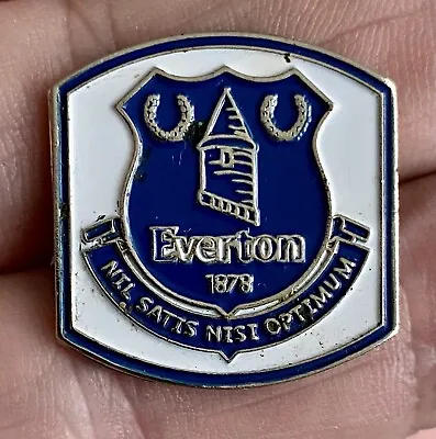 EVERTON F.C. Vintage Blue & White Club Crest Enamel Pin Badge 1970s/80s • $6.16