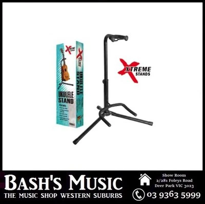 $29.99 • Buy Xtreme Ukulele Stand Tripod Heavy Duty EVA Foam Rubber Protection