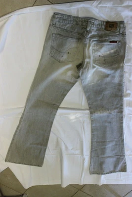 £20.82 • Buy Indian Pink Trousers Grey Jeans Paw Pants Size 30 ----n.21