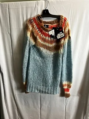 Moncler Multicolor Winter Wool Pullover Knit Womens Sweater. Size M. $995 • $119.99