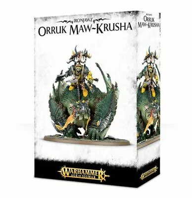 Games Workshop Warhammer 40k Ironjawz Orruk-Maw Krusha • $79.57