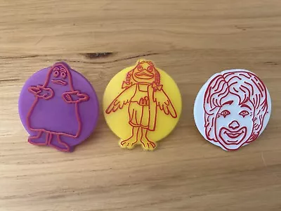 $0.99 • Buy McDonald's Plastic Rings Set Of 3