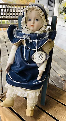 Russ Doll From Allegro Collection Musical Porcelain Doll - Suzanne • $14