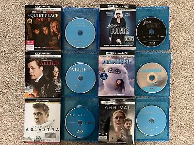 Blu-ray Movie Lot BUYER CHOOSES ANY TITLE(S) W/ SLIPCOVER/BLANK CASE! SEE INFO! • $5.40