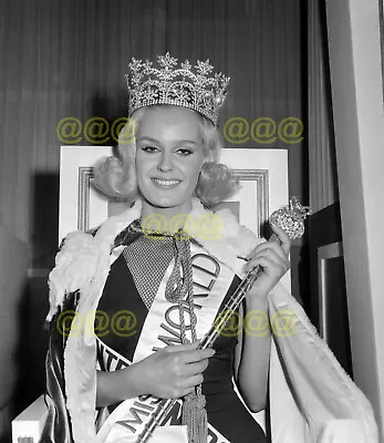 Photo - Miss World 1965 Winner Miss United Kingdom Lesley Langley (1) • $6.25