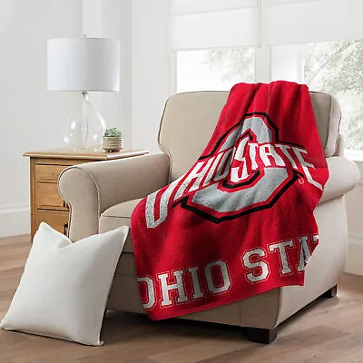 Northwest NCAA Ohio State Buckeyes Sherpa Throw Blanket • $49.99